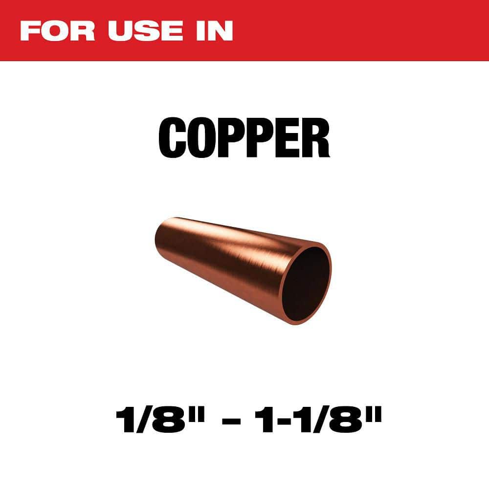 Milwaukee 1 in. Constant Swing Copper Tubing Cutter (1/8 in. to 1-1/8 in. Capacity)