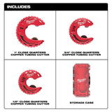 Milwaukee Close Quarters Tubing Cutter Set (3-Piece)