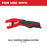 Milwaukee Copper Cutting Wheels (2-Pack) – Replacement Wheels for M12 2471 Copper Tubing Cutter