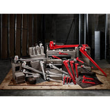Milwaukee 14 in. and 18 in. Aluminum Pipe Wrench Set (2-Tool)