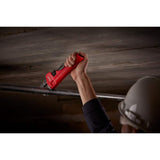 Milwaukee 48-22-7314 Cheater Adaptable Steel Pipe Wrench, 10/18/24 in. Modes
