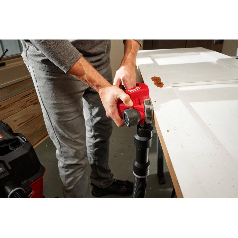 Milwaukee M12 12V Lithium‑Ion Brushless Cordless 2 in. Planer with M12 2‑Tool Combo Kit