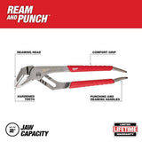 Milwaukee Pliers Kit, 4-Piece Set with Lineman’s, Long Nose, Diagonal, and REAM & PUNCH Straight Jaw