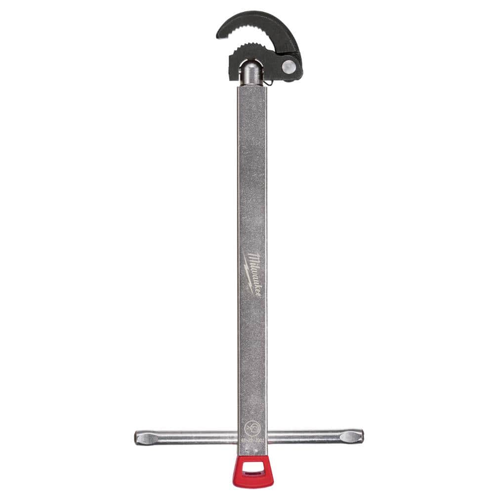 Milwaukee 2.5 in. Basin Wrench with 1.25 in. Basin Wrench, Telescoping Handle (2-Pack)