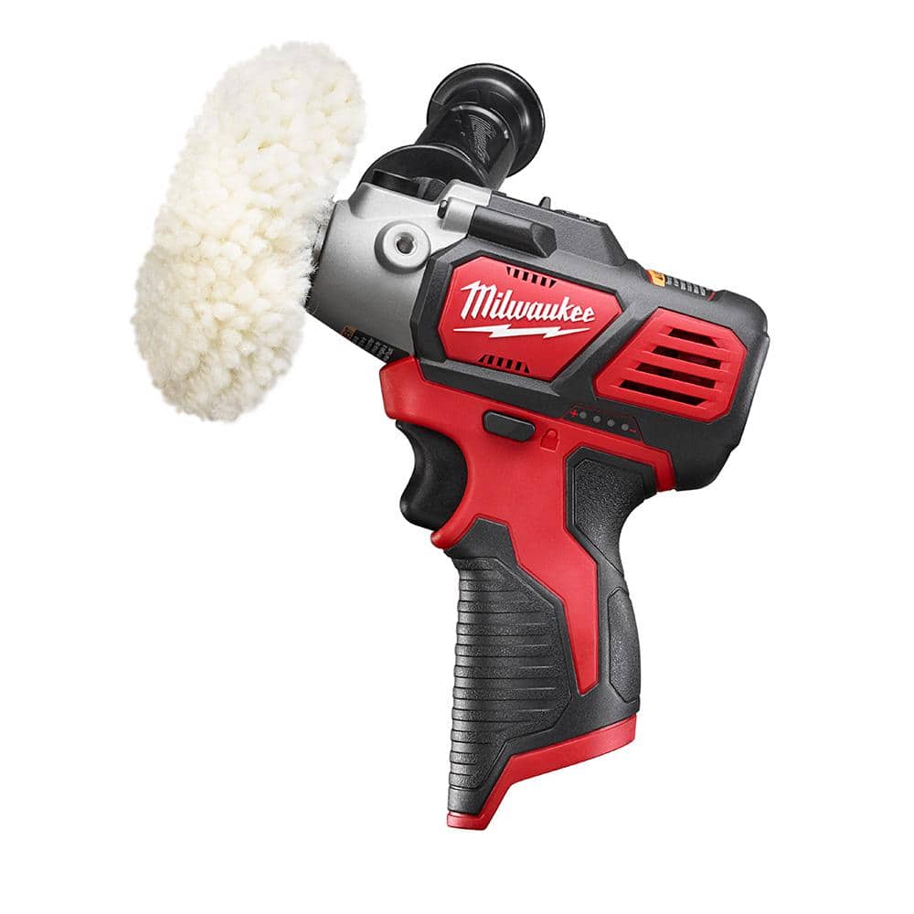 Milwaukee M18 FUEL 18V Brushless Cordless 7 in. Variable Speed Polisher with M12 Variable Speed Polisher/Sander (2-Tool)
