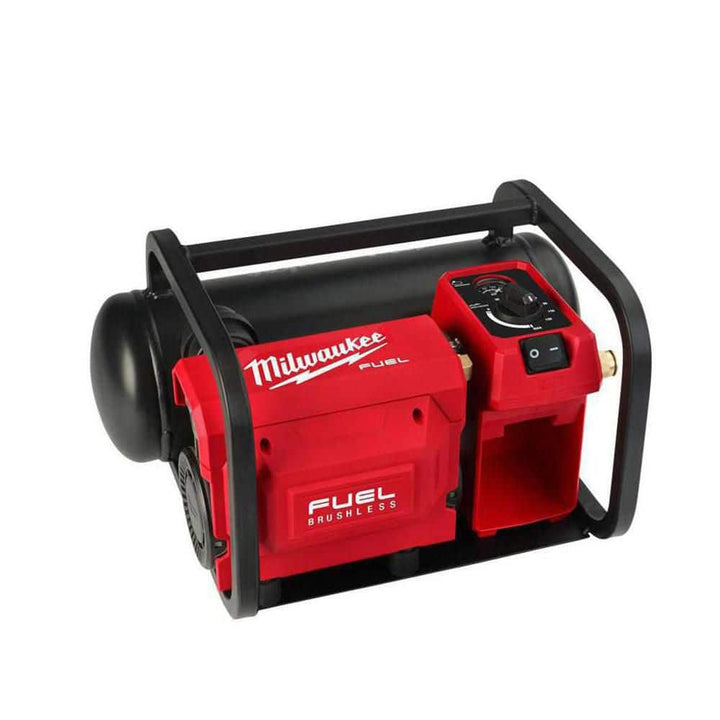 Milwaukee M18 FUEL 18V Lithium‑Ion Cordless 2 Gal. Quiet Air Compressor, Compact Hot‑Dog Tank (Tool‑Only)
