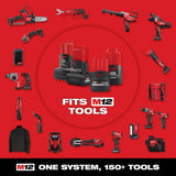 Milwaukee M12 12-Volt Lithium-Ion Cordless Sub-Compact Band Saw XC Kit with 3.0Ah Battery, Charger & Hard Case (1-5/8 in. Capacity)
