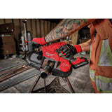 Milwaukee M18 FUEL 18V Lithium-Ion Brushless Cordless Compact Bandsaw w/1 in. SDS Plus Rotary Hammer & 8.0ah Starter Kit