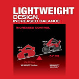 Milwaukee M18 FUEL 18V Brushless Cordless Compact Band Saw Kit with M18 FUEL Grinder, 3-1/4 in Capacity (Model 2829-22-2888-20)