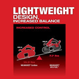 Milwaukee M18 FUEL 18-Volt Lithium-Ion Brushless Cordless Compact Band Saw Kit with (2) 3.0Ah & (1) 6.0Ah High Output Batteries, 3-1/4 in. Capacity