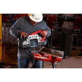 Milwaukee 11 Amp Deep Cut AC/DC Portable Band Saw with Case, 5 in. Capacity