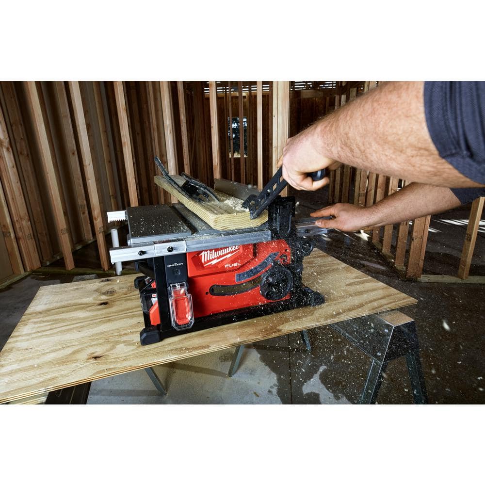 Milwaukee M18 FUEL ONE-KEY 18V Brushless Cordless 8-1/4 in. Table Saw with Folding Stand (Tool Only)