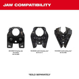 Milwaukee M18 18V Lithium-Ion Cordless FORCE LOGIC 600 MCM Crimper Kit with (2) 2.0Ah Batteries, Charger & Hard Case