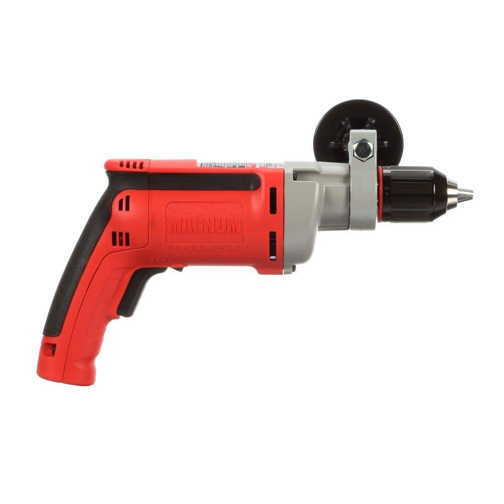 Milwaukee 8.0-Amp 1/2 in. Magnum Drill, 850 RPM Corded, Model 0302-20