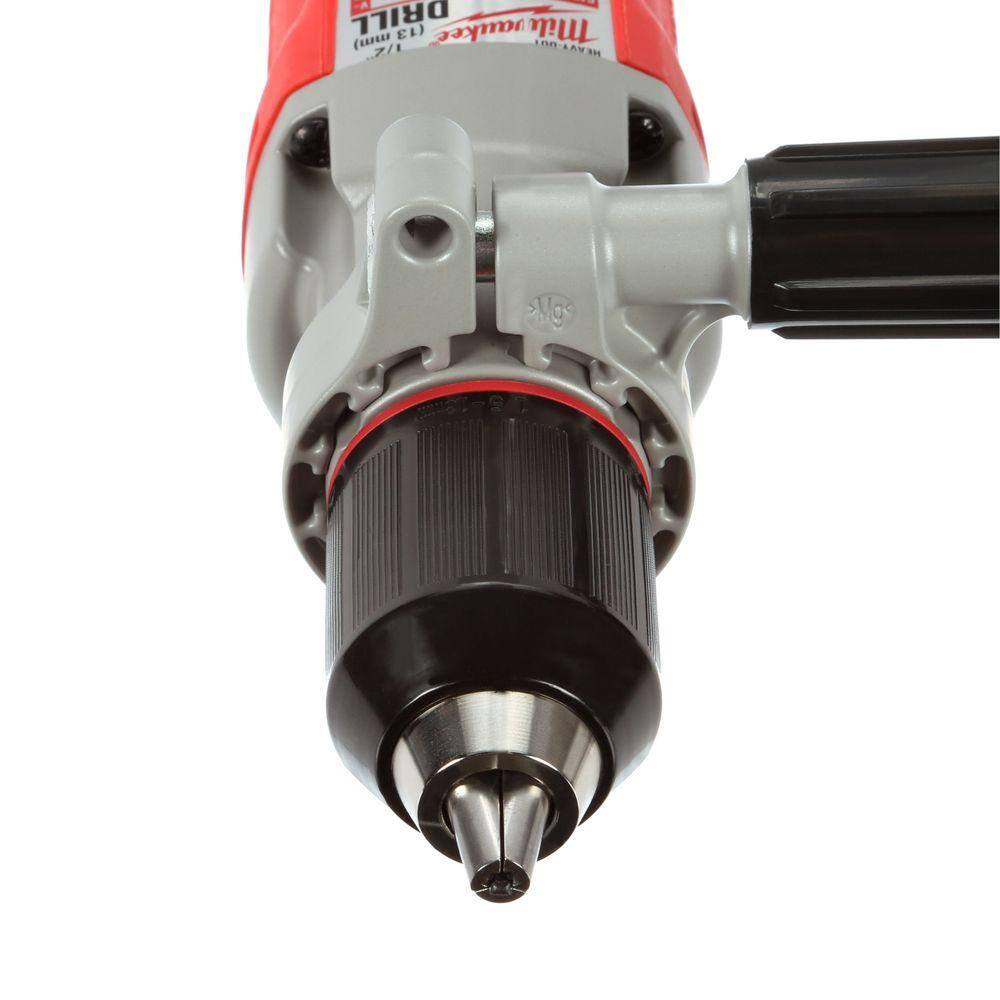 Milwaukee 8.0-Amp 1/2 in. Magnum Drill, 850 RPM Corded, Model 0302-20