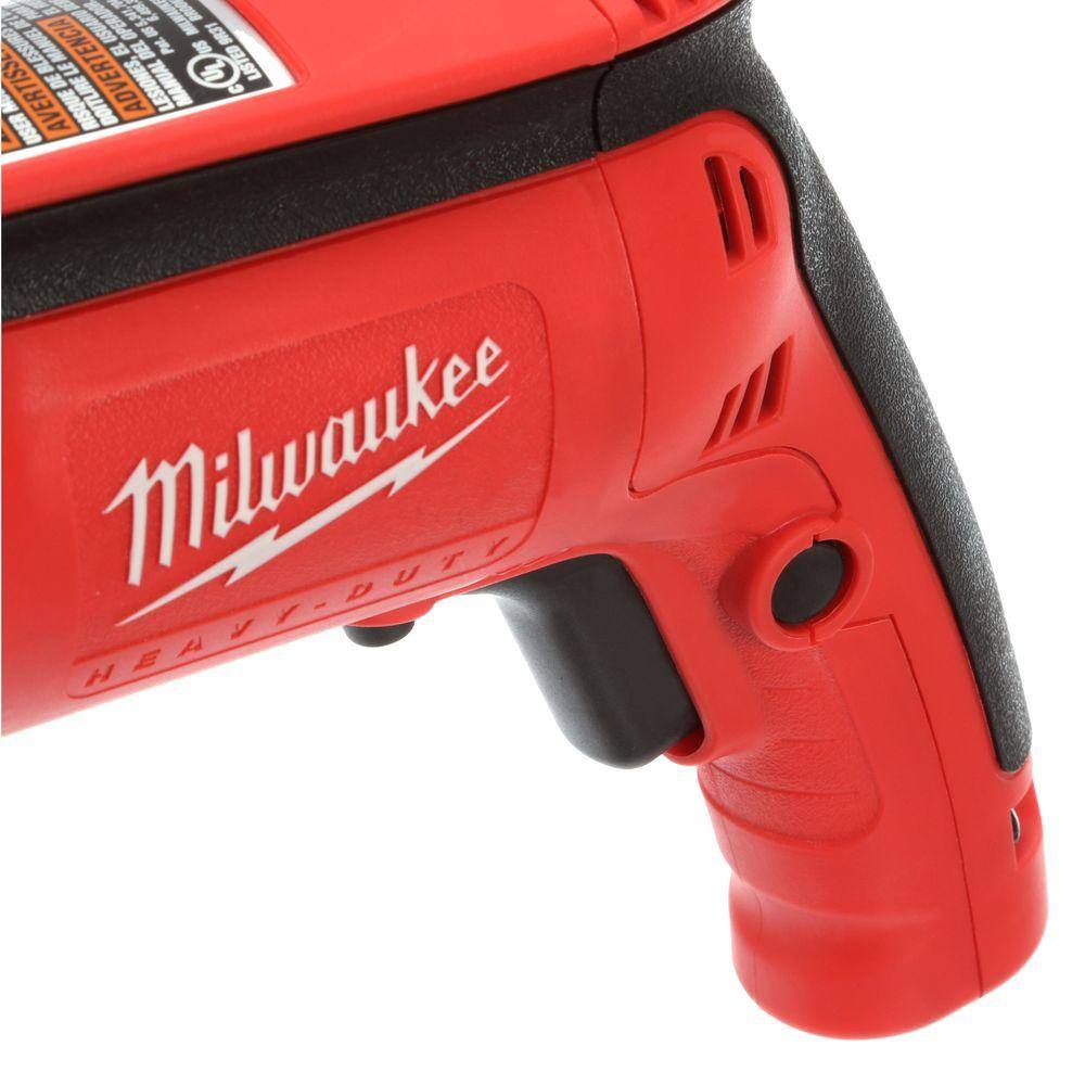 Milwaukee 8.0-Amp 1/2 in. Magnum Drill, 850 RPM Corded, Model 0302-20