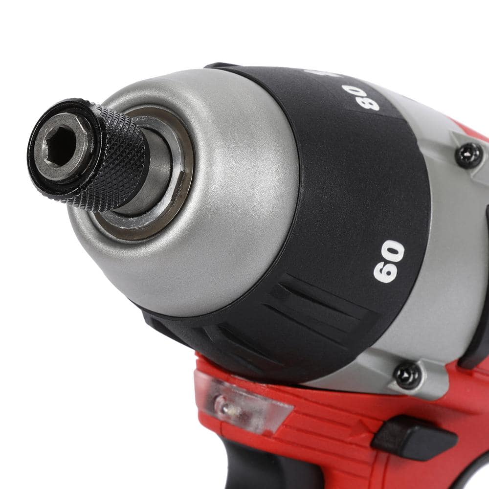 Milwaukee M12 12-Volt Lithium-Ion Cordless 1/4 in. No-Hub Coupling Driver, Tool-Only (Model 2455-20)