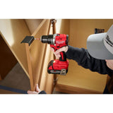 Milwaukee M18 18V Lithium‑Ion Brushless Cordless Compact 1/2 in. Drill/Driver Kit with 2.0Ah Battery, Charger & 25‑Piece Bit Set