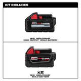 Milwaukee M18 18-Volt Lithium-Ion (1) High Output 6.0Ah Battery and (2) 5.0Ah Battery (3-Pack)