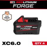 Milwaukee M18 18V Lithium-Ion REDLITHIUM FORGE XC6.0 Battery Pack (2-Pack)