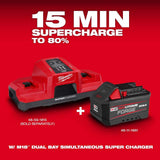 Milwaukee M18 18V Lithium-Ion REDLITHIUM FORGE XC6.0 Battery Pack