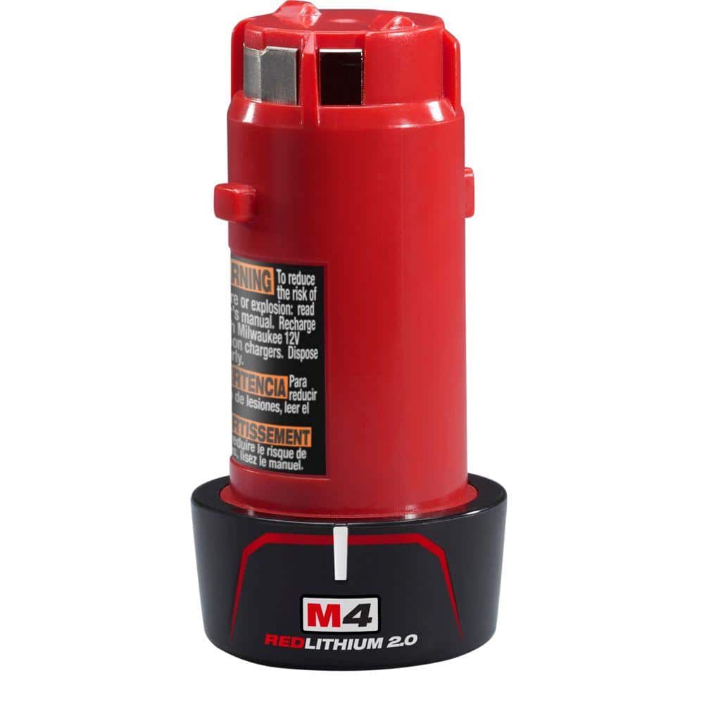 Milwaukee M4 4-Volt REDLITHIUM 2.0Ah Compact Battery Pack (48-11-2001)