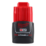 Milwaukee M12 12-Volt REDLITHIUM CP2.0 Compact Battery Pack (2.0 Ah)