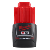 Milwaukee M12 12-Volt REDLITHIUM Compact Battery Pack CP3.0 (3.0Ah)