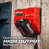 Milwaukee M12 and M18 12-Volt/18-Volt Lithium-Ion Multi-Voltage Super Charger Battery Charger with 3.0Ah Battery Pack (2-Pack)