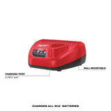 Milwaukee M12 FUEL 12-Volt Lithium-Ion Cordless Oscillating Multi-Tool and M12 FUEL Compact Band Saw with Battery and Charger