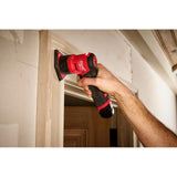 Milwaukee M12 FUEL 12-Volt Lithium-Ion Brushless Cordless Detail Sander & M12 FUEL 1/4 in. Hex Impact Driver w/Battery & Charger