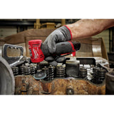 Milwaukee M12 FUEL 12V Lithium-Ion Brushless Cordless 1/4 in. Right Angle Die Grinder/Ratchet/Cut Off Saw Combo Kit