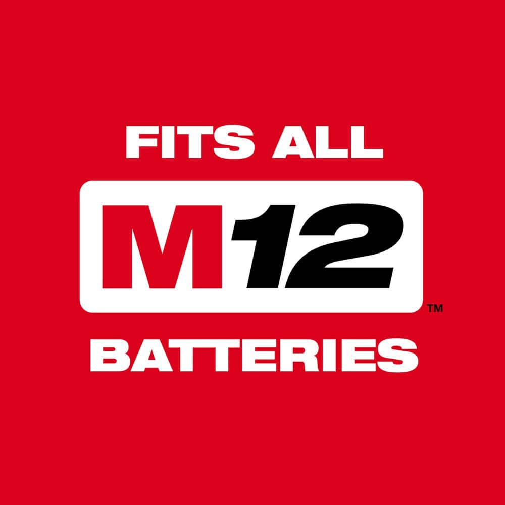 Milwaukee M12 FUEL 12V Lithium-Ion Brushless Cordless 1/4 in. Right Angle Die Grinder/Ratchet/Cut Off Saw Combo Kit
