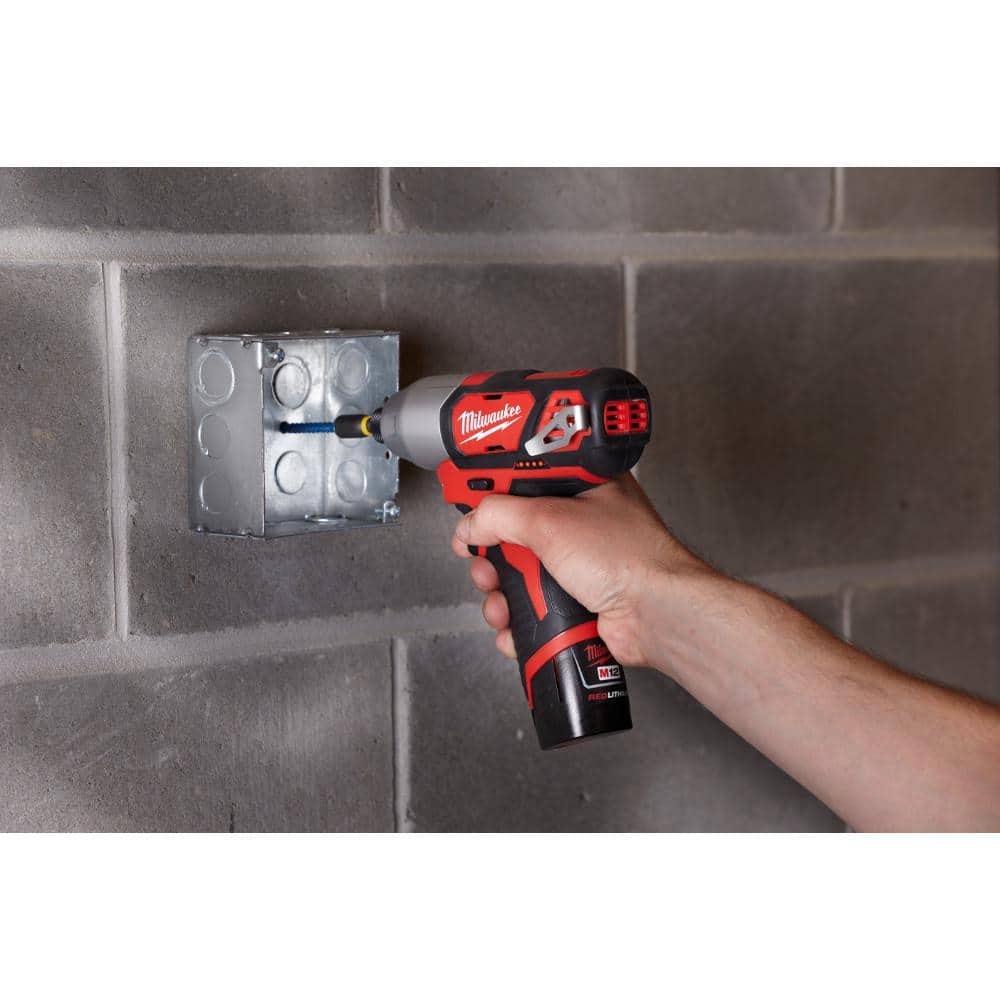 Milwaukee M12 12V Lithium‑Ion Cordless Drill/Driver & Impact Driver Combo Kit (2‑Tool) with M12 HACKZALL Reciprocating Saw