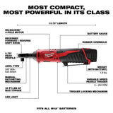 Milwaukee M12 12V Lithium-Ion Cordless Combo Kit (5-Tool) with Two 1.5Ah Batteries, Charger, Bag with PACKOUT Hole Saw Set (10-Pc)