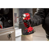 Milwaukee M18 18-Volt Lith-Ion Brushless Cordless Compact Hammer Drill/Impact Combo Kit w/2 Batteries & M18 FUEL Impact Driver