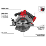 Milwaukee M18 FUEL 18-Volt Lithium-Ion Brushless Cordless Combo Kit (5-Tool) with 21° Framing Nailer
