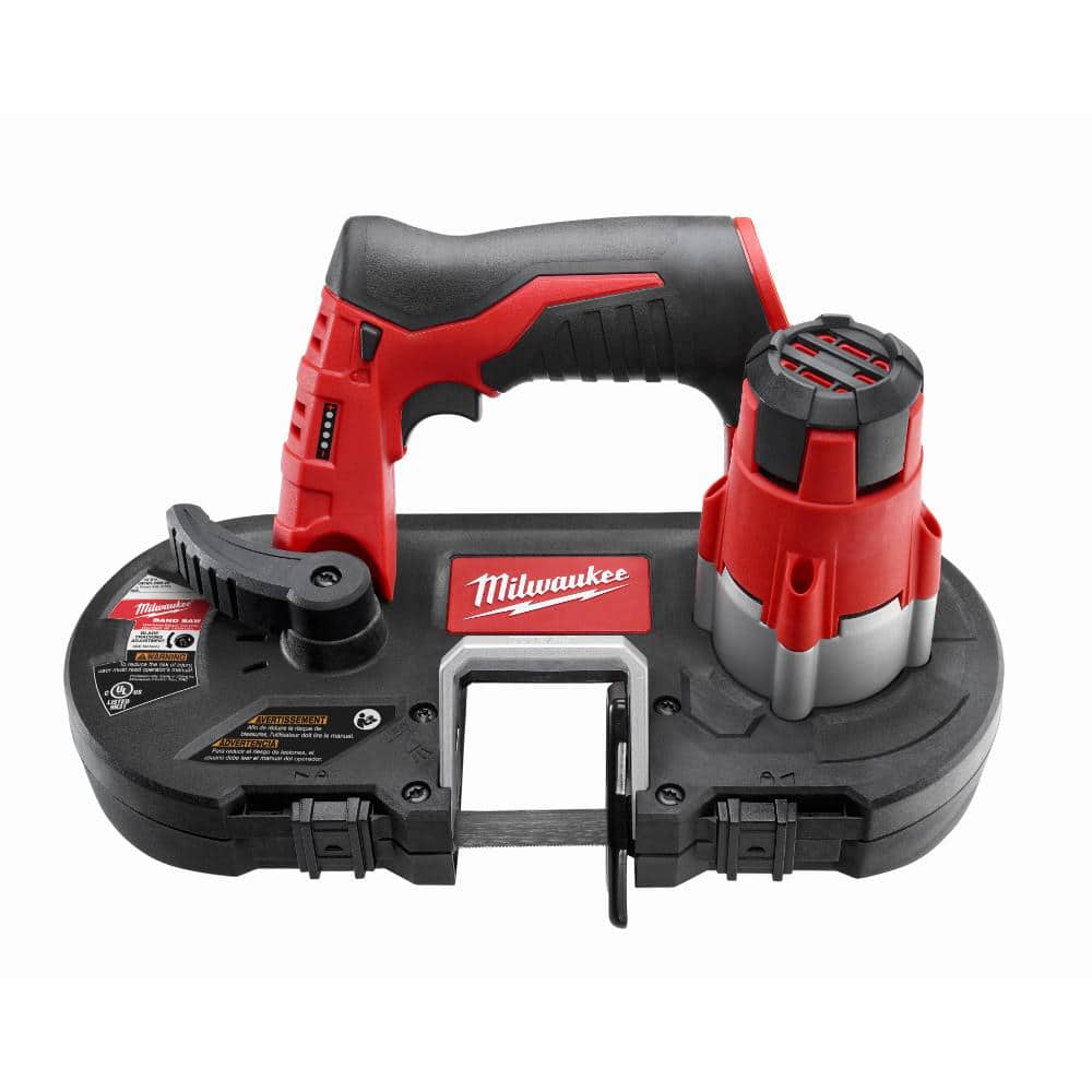 Milwaukee M12 12-Volt Lithium-Ion FORCE LOGIC Cordless Press Tool Kit with Jaws and M12 Sub-Compact Band Saw
