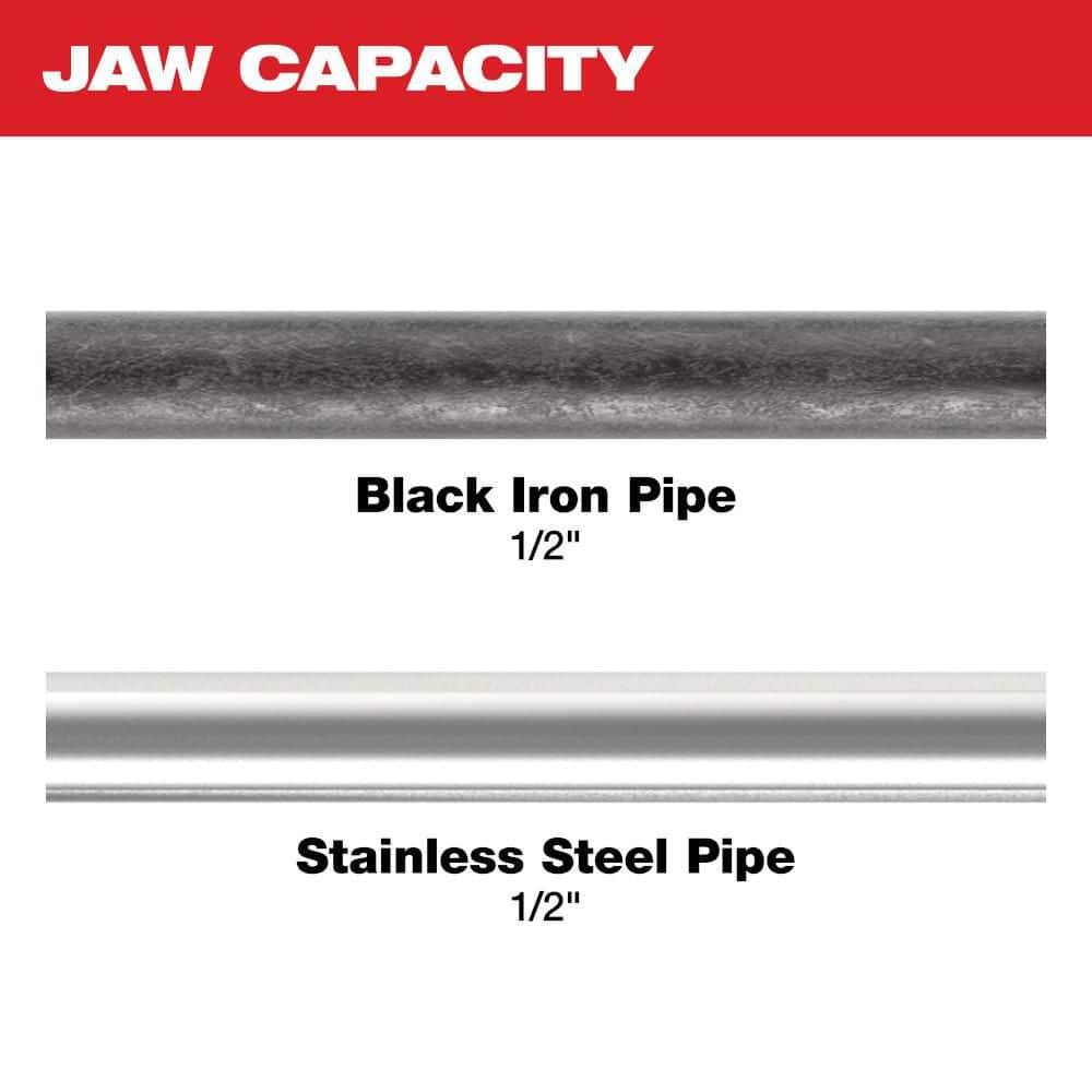 Milwaukee 1/2 in. IPS Press Tool Jaw for M12 FORCE LOGIC Press Tool