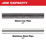 Milwaukee 1/2 in. IPS Press Tool Jaw for M12 FORCE LOGIC Press Tool