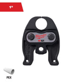 Milwaukee 1 in. PEX Crimp Jaw for M12 FORCE LOGIC Press Tool (F1807/F2159 Compatible)