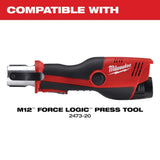 Milwaukee 1 in. PEX Crimp Jaw for M12 FORCE LOGIC Press Tool (F1807/F2159 Compatible)