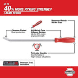 Milwaukee Pry Bar Set with Hook and Pick Set, 8-Piece (48-22-9214/48-22-9215)