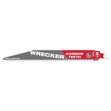 Milwaukee WRECKER 9 in. 6 TPI Carbide Teeth SAWZALL Reciprocating Saw Blade, Multi-Material (1-Pack)