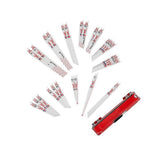 Milwaukee SAWZALL Wood & Metal Cutting Bi‑Metal Reciprocating Saw Blade Set, 26‑Piece (with Case)