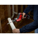 Milwaukee M12 FUEL 12V Lithium-Ion Brushless Cordless HACKZALL Reciprocating Saw & Multi-Tool Kit with (2) M12 CP2.5 Ah Batteries