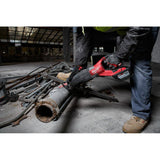 Milwaukee M18 FUEL 18-Volt Lithium-Ion Brushless Cordless SUPER SAWZALL Orbital Reciprocating Saw w/Bandsaw and 8.0Ah Starter Kit