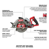 Milwaukee M18 FUEL 18V Lithium-Ion Brushless Cordless Super SAWZALL w/7-1/4 in. Circ Saw & 8.0ah Starter Kit