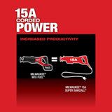 Milwaukee M18 FUEL 18-Volt Lithium-Ion Brushless Cordless Super Sawzall Orbital Reciprocating Saw W/Multi-Tool & 8.0Ah Starter Kit