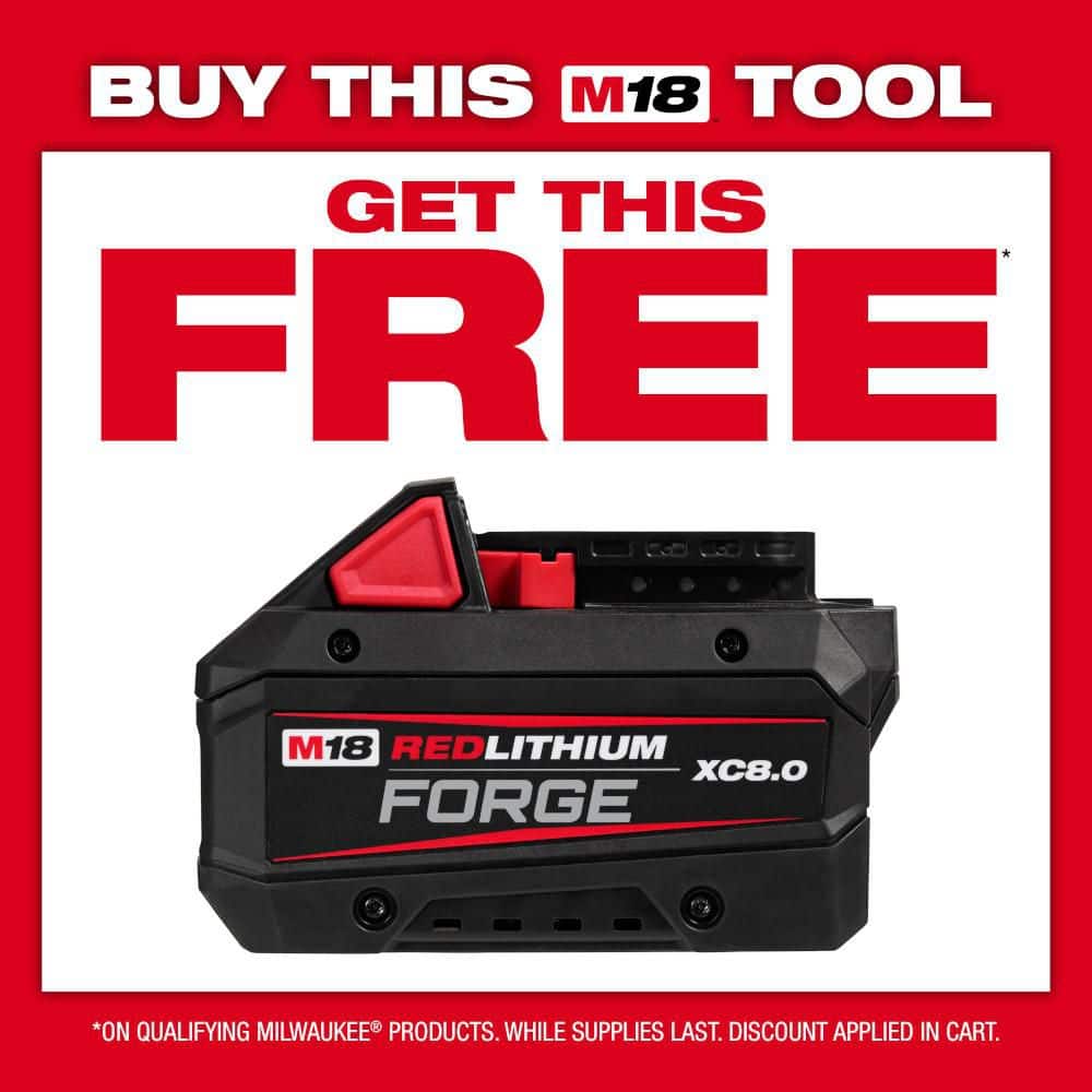 Milwaukee M18 FUEL 18V Lithium-Ion Brushless Cordless Super SAWZALL Reciprocating Saw w/ Polisher & (2) High Output 6.0Ah Batteries